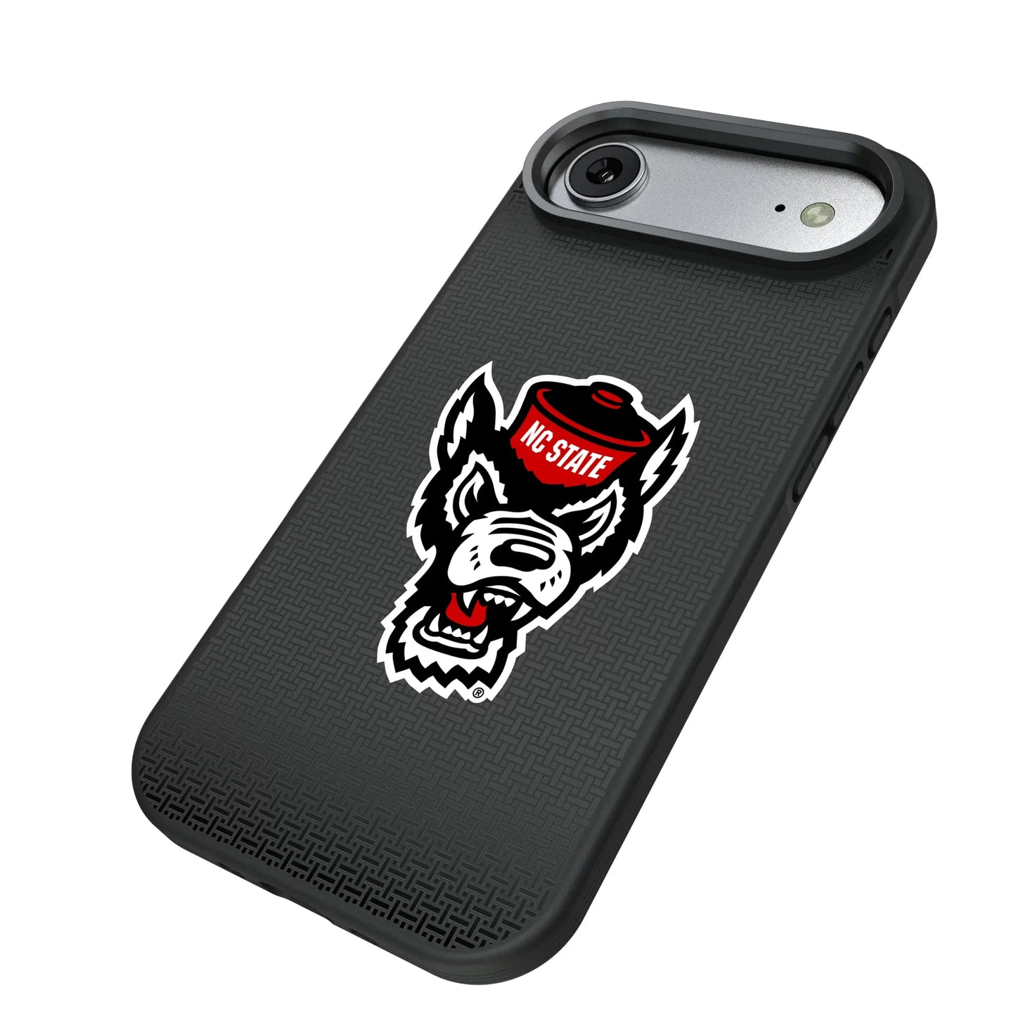 North Carolina State University Wolfpack Linen Bump Phone Case for Apple iPhone