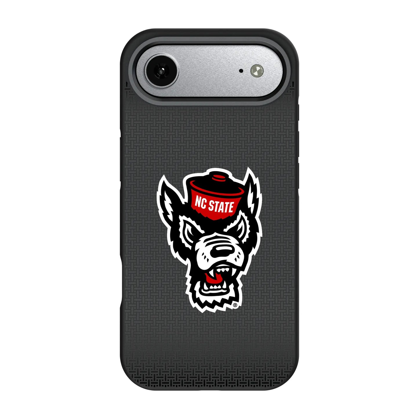 North Carolina State University Wolfpack Linen Bump Phone Case for Apple iPhone