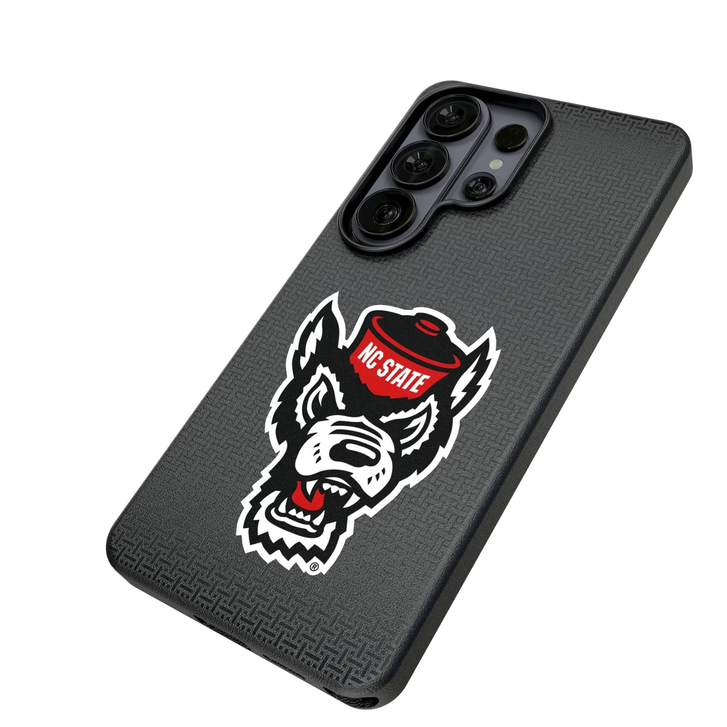 North Carolina State University Wolfpack Linen MagSafe Compatible Phone Case for Samsung Galaxy