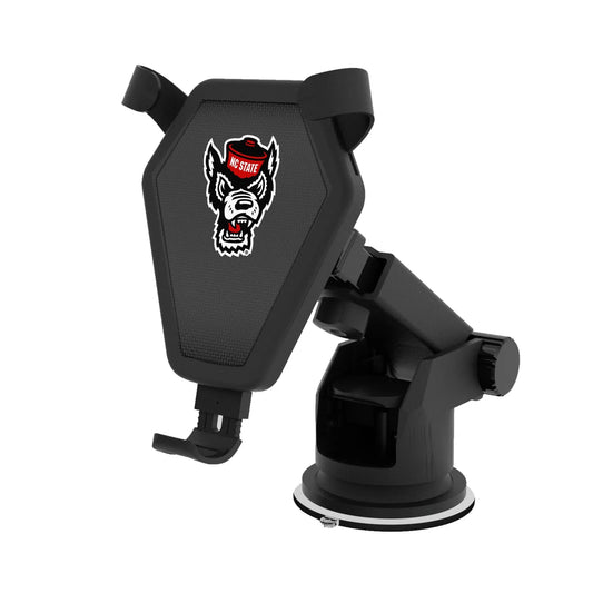 North Carolina State University Wolfpack Linen Wireless Car Charger