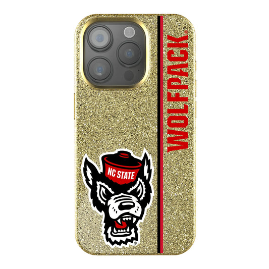 North Carolina State University Wolfpack Sidebar Bling Phone Case for Apple iPhone