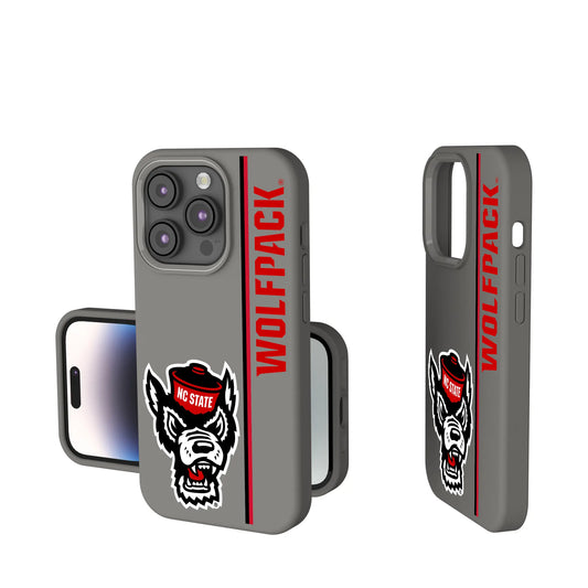 North Carolina State University Wolfpack Sidebar Soft Touch Phone Case for Apple iPhone