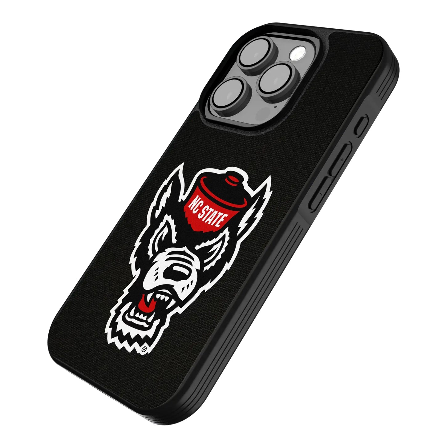 North Carolina State University Wolfpack Solid Bump Phone Case for Apple iPhone