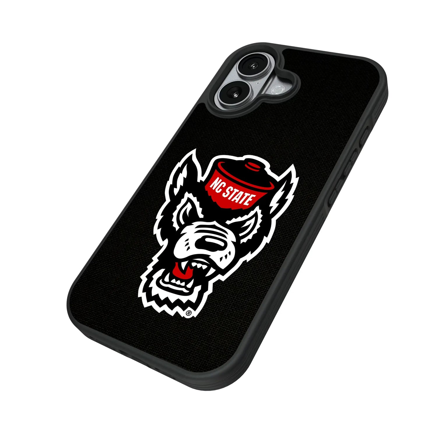 North Carolina State University Wolfpack Solid Bump Phone Case for Apple iPhone
