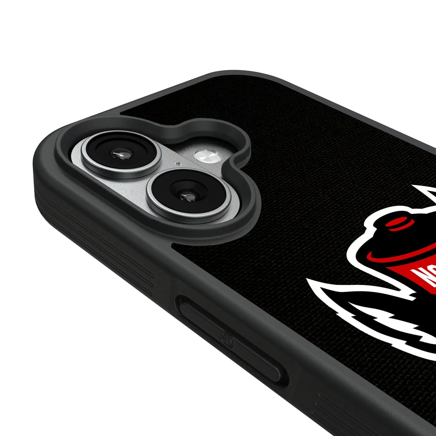 North Carolina State University Wolfpack Solid Bump Phone Case for Apple iPhone