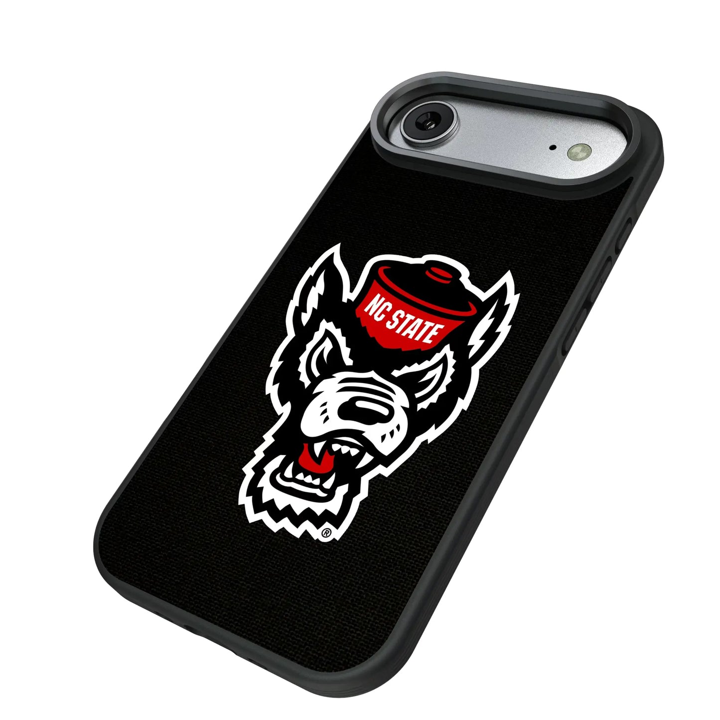 North Carolina State University Wolfpack Solid Bump Phone Case for Apple iPhone