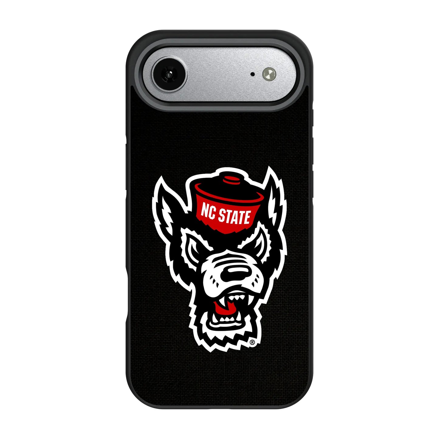 North Carolina State University Wolfpack Solid Bump Phone Case for Apple iPhone