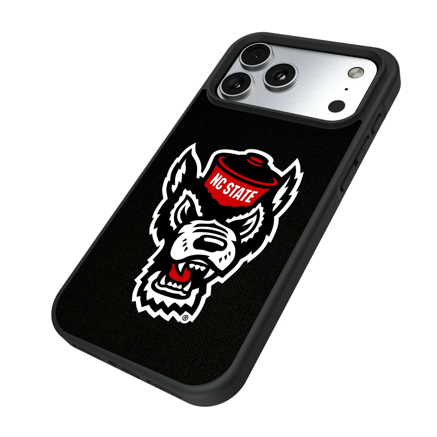 North Carolina State University Wolfpack Solid Bump Phone Case for Apple iPhone