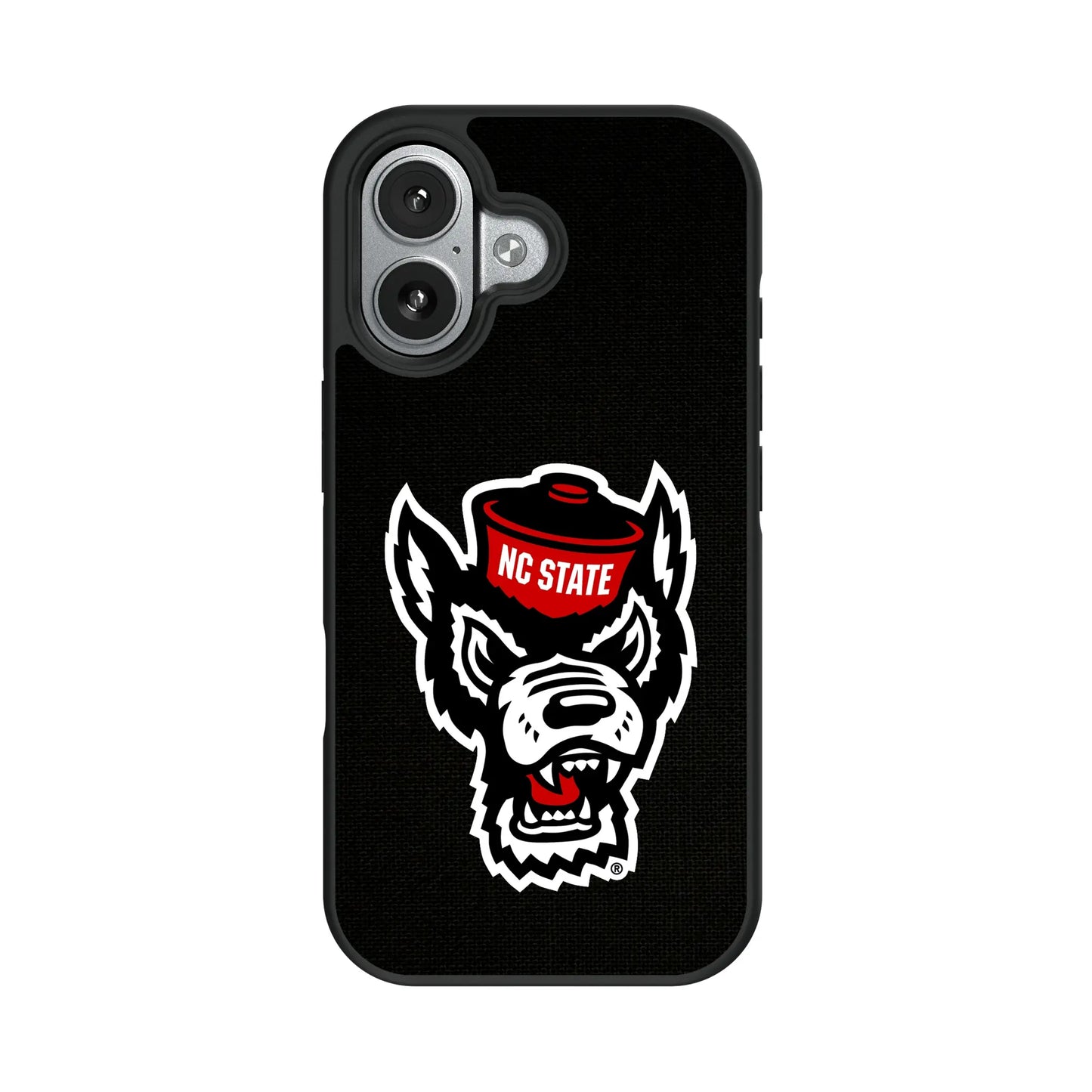 North Carolina State University Wolfpack Solid Bump Phone Case for Apple iPhone