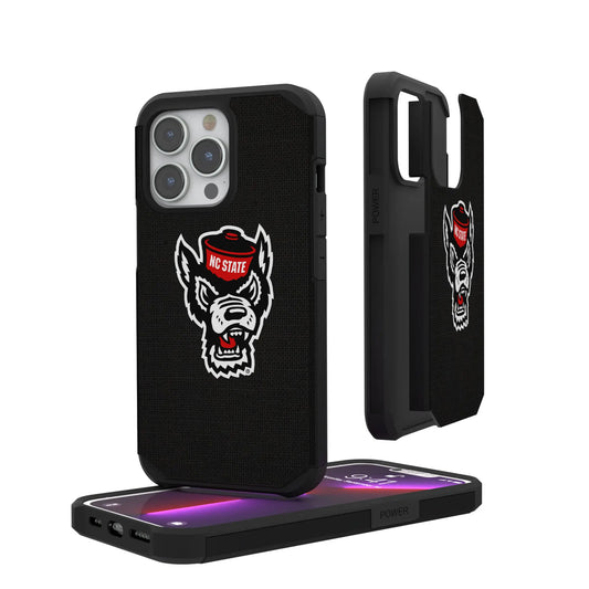 North Carolina State University Wolfpack Solid Rugged Phone Case for Apple iPhone