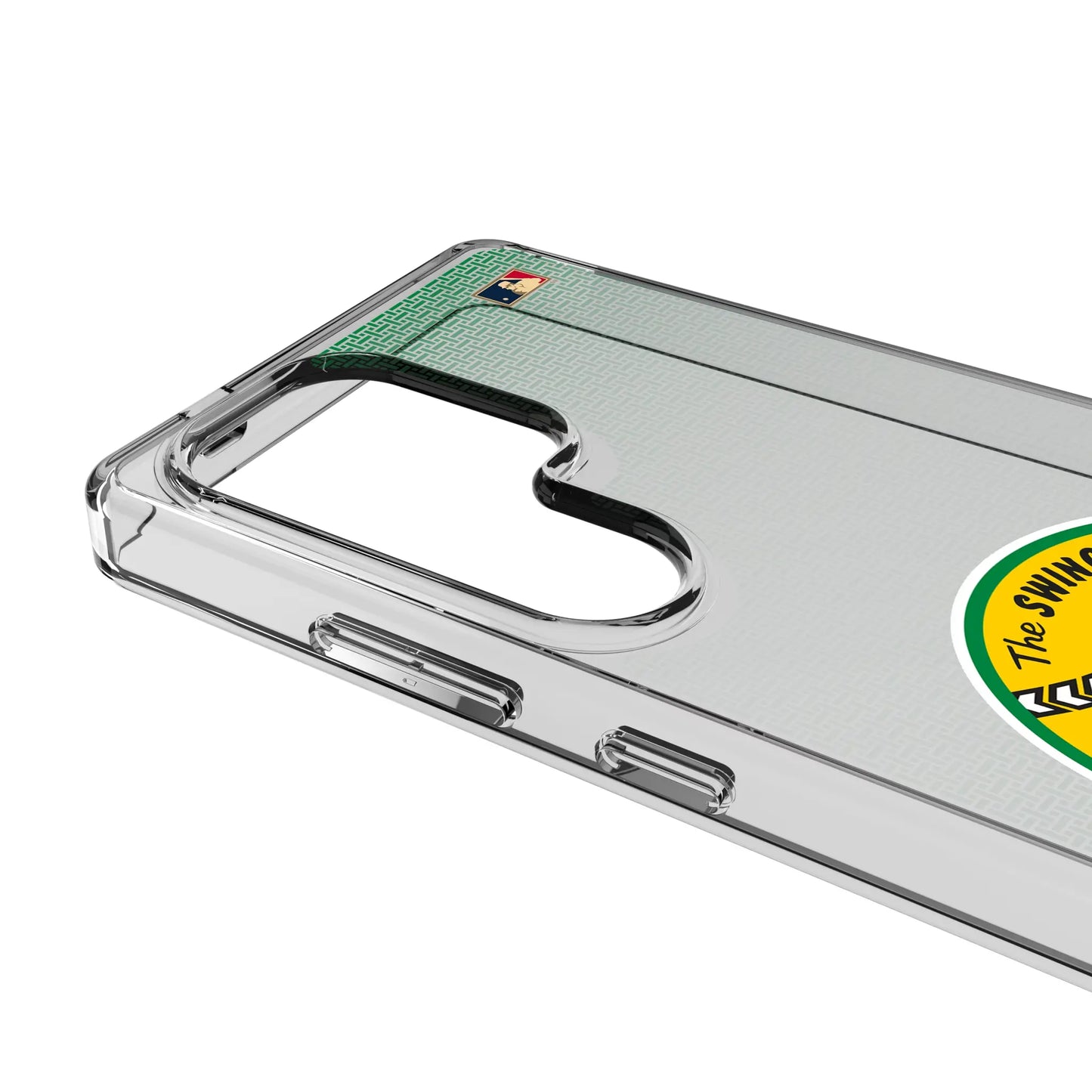 Oakland As 1971-1981 - Cooperstown Collection Linen Clear Phone Case for Samsung Galaxy