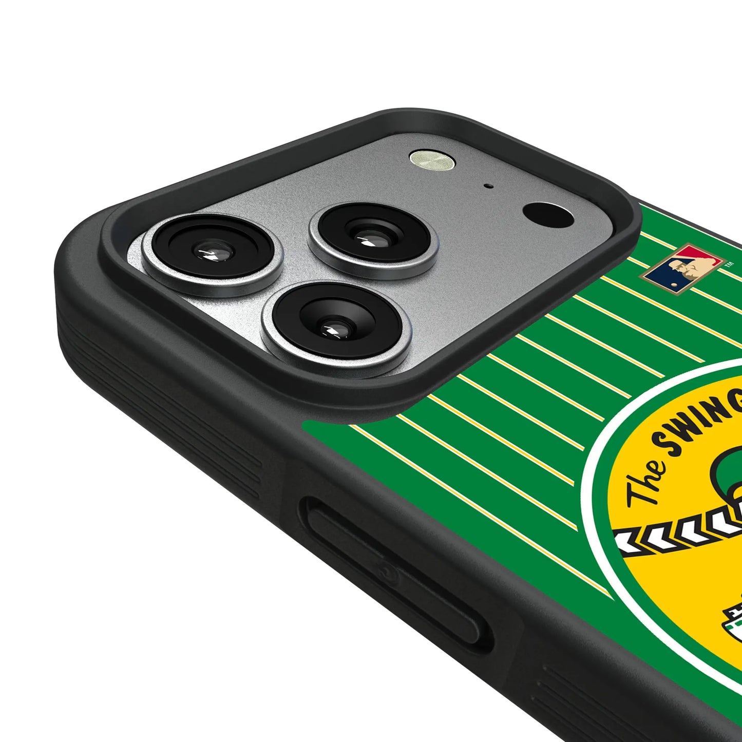 Oakland As 1971-1981 - Cooperstown Collection Pinstripe Bump Phone Case for Apple iPhone