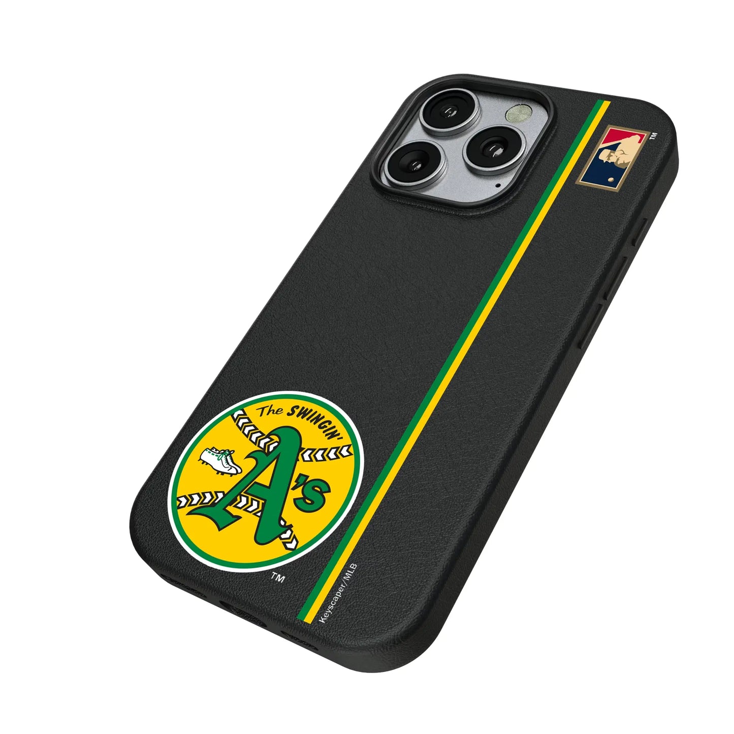 Oakland As 1971-1981 - Cooperstown Collection Sidebar MagSafe Compatible Phone Case for Apple iPhone