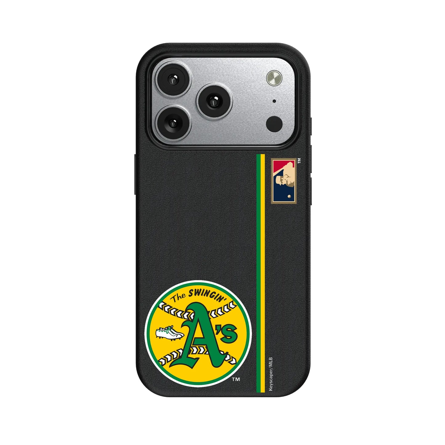 Oakland As 1971-1981 - Cooperstown Collection Sidebar MagSafe Compatible Phone Case for Apple iPhone