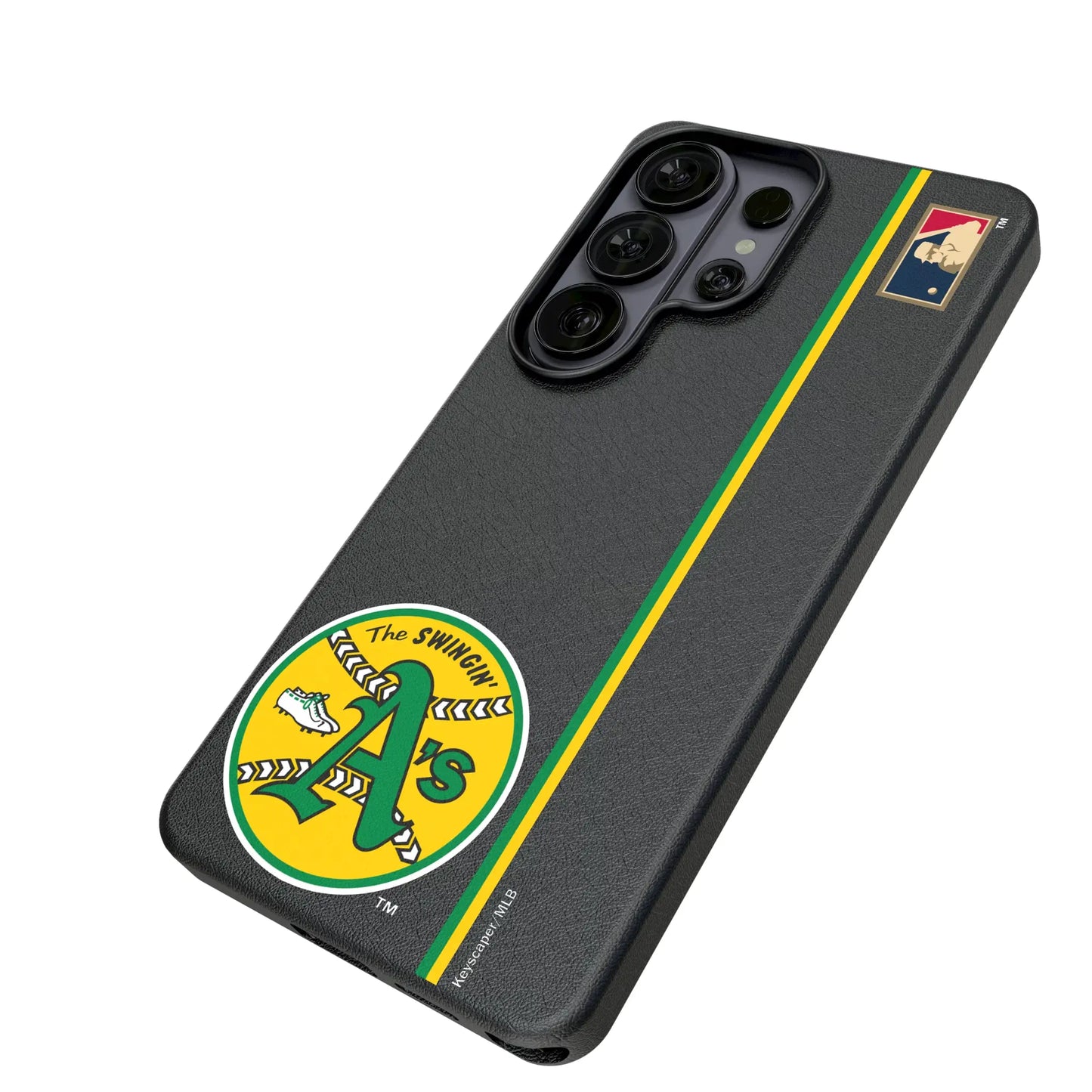 Oakland As 1971-1981 - Cooperstown Collection Sidebar MagSafe Compatible Phone Case for Samsung Galaxy