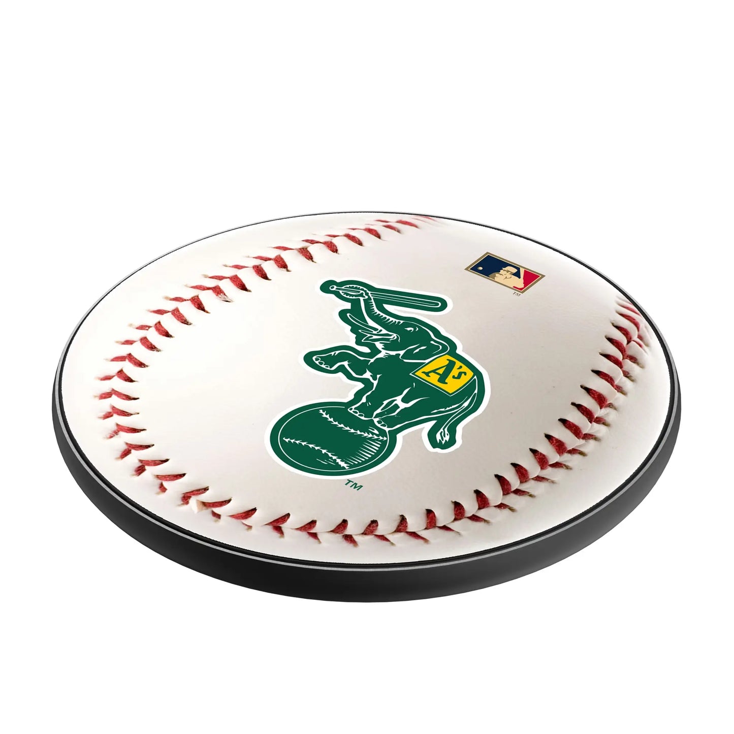 Oakland As Home 1988 - Cooperstown Collection Baseball 15-Watt Wireless Charger
