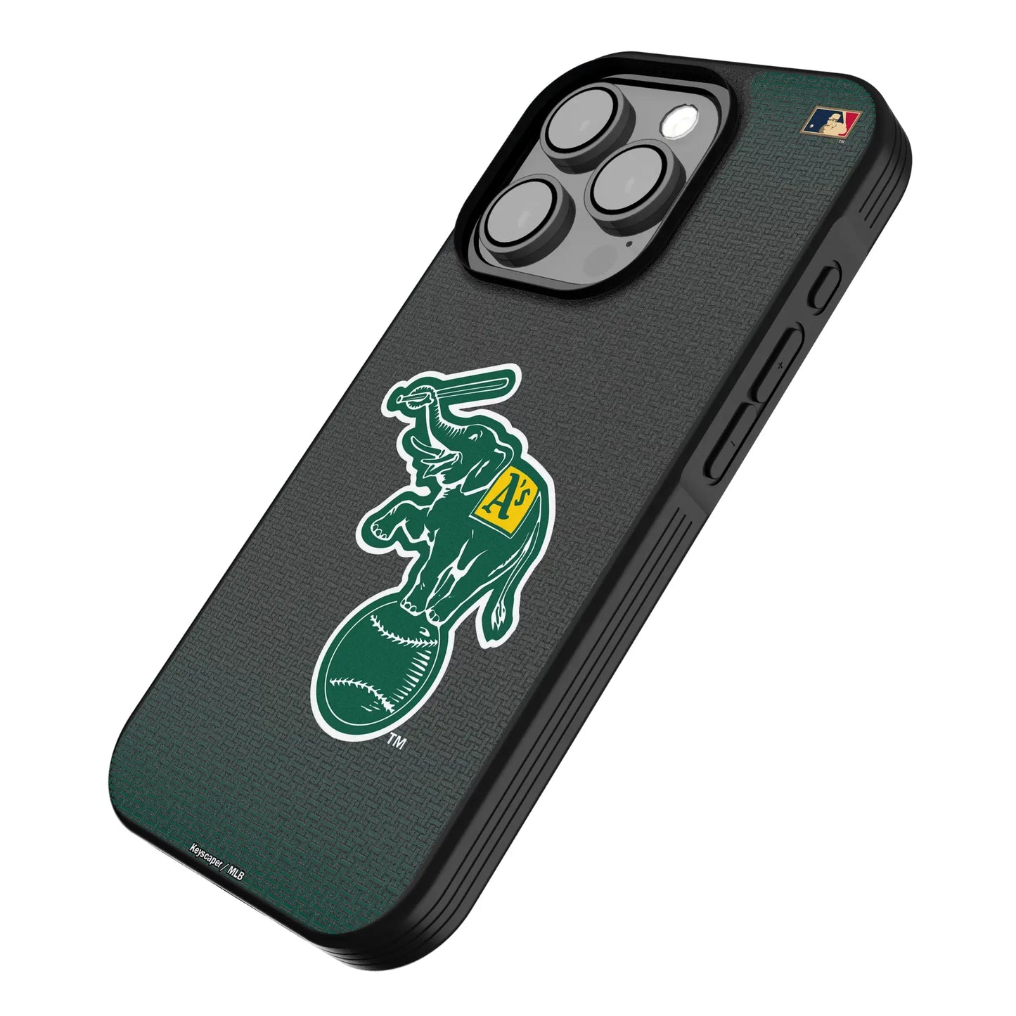 Oakland As Home 1988 - Cooperstown Collection Linen Bump Phone Case for Apple iPhone