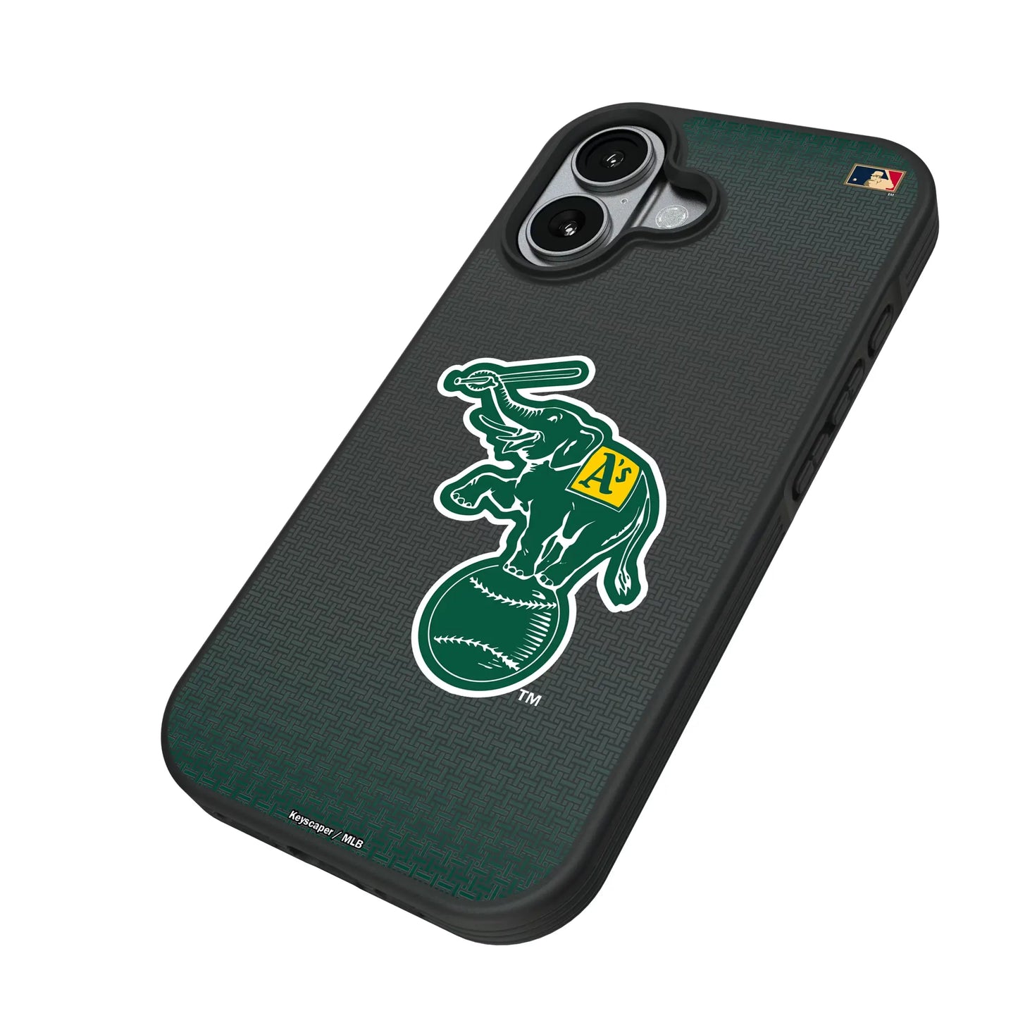 Oakland As Home 1988 - Cooperstown Collection Linen Bump Phone Case for Apple iPhone