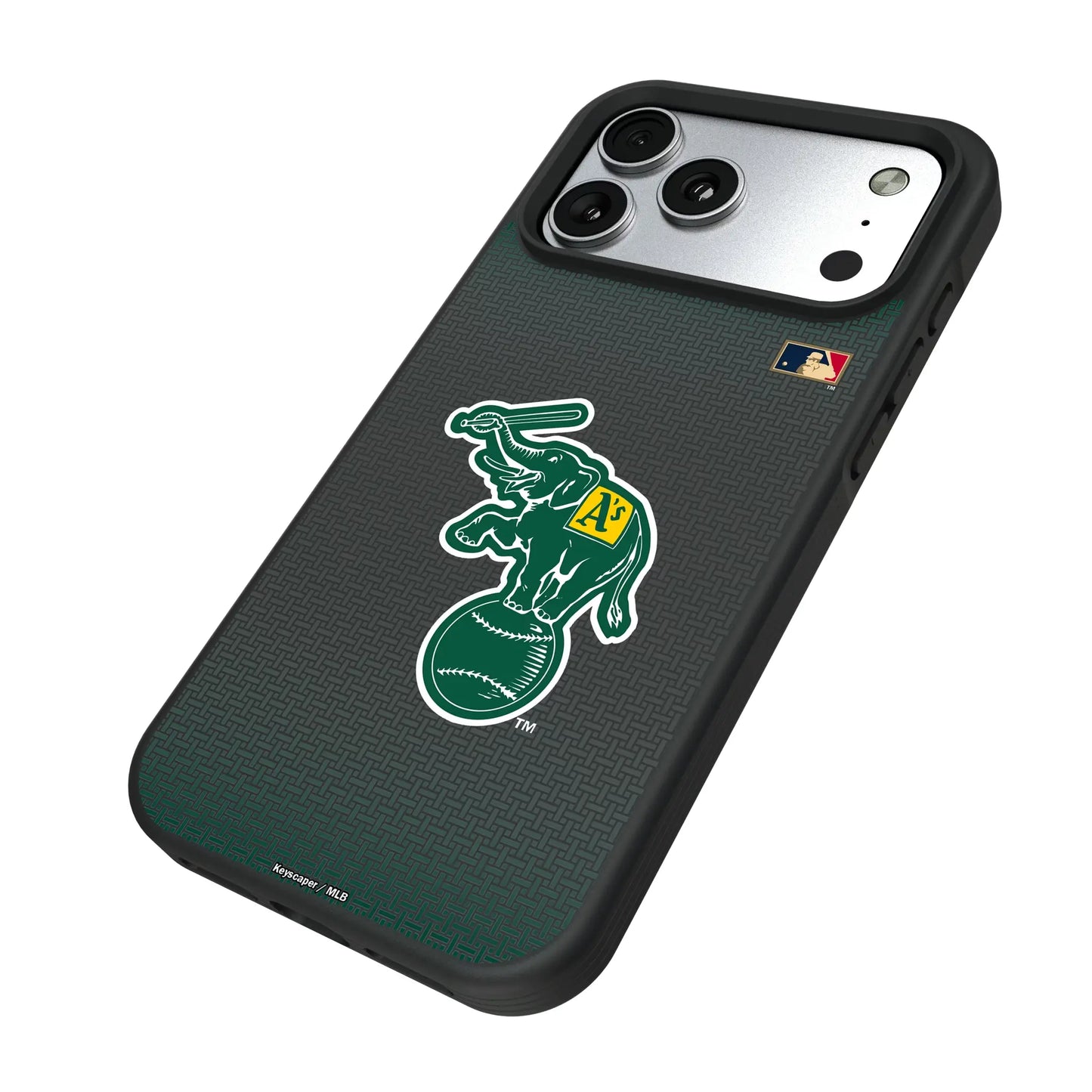 Oakland As Home 1988 - Cooperstown Collection Linen Bump Phone Case for Apple iPhone
