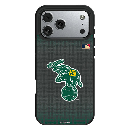 Oakland As Home 1988 - Cooperstown Collection Linen Bump Phone Case for Apple iPhone