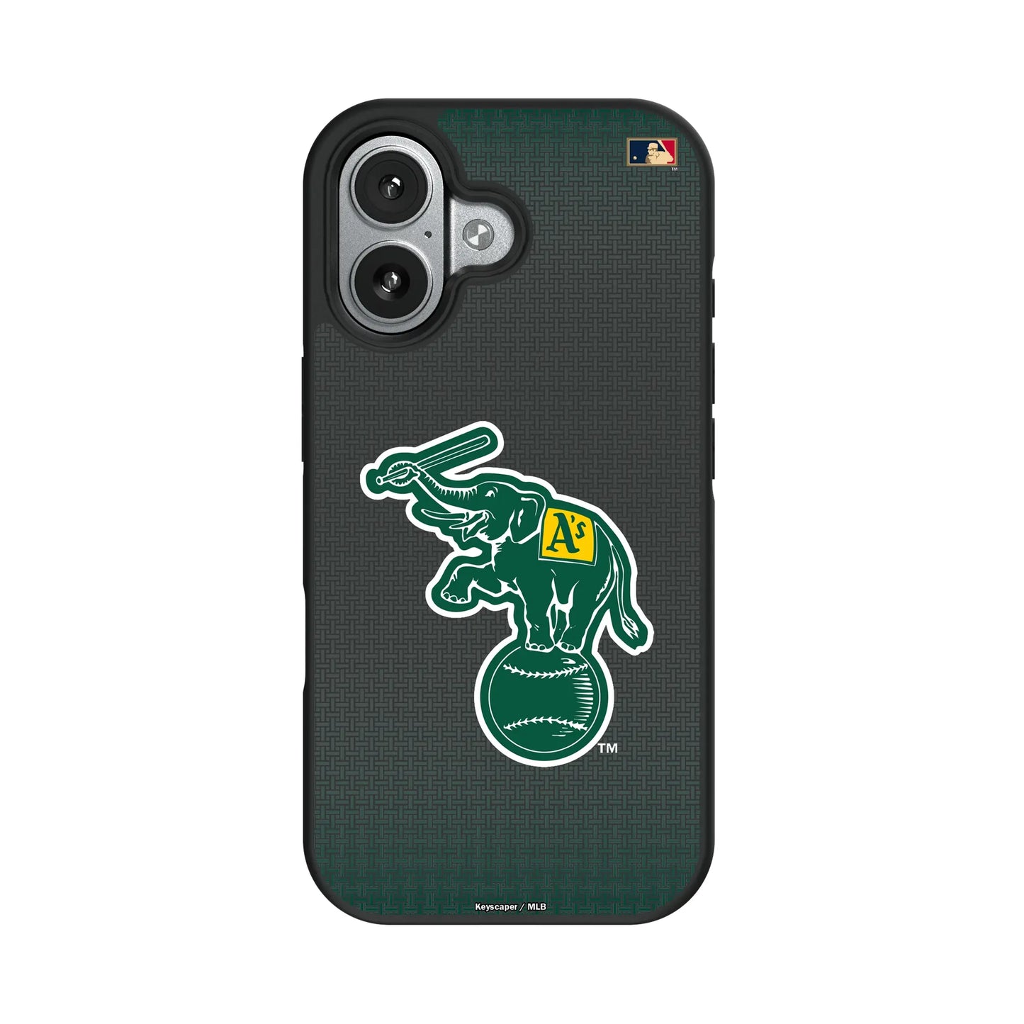 Oakland As Home 1988 - Cooperstown Collection Linen Bump Phone Case for Apple iPhone