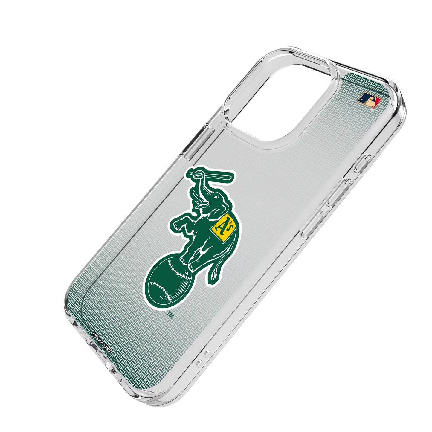 Oakland As Home 1988 - Cooperstown Collection Linen Clear Phone Case for Apple iPhone