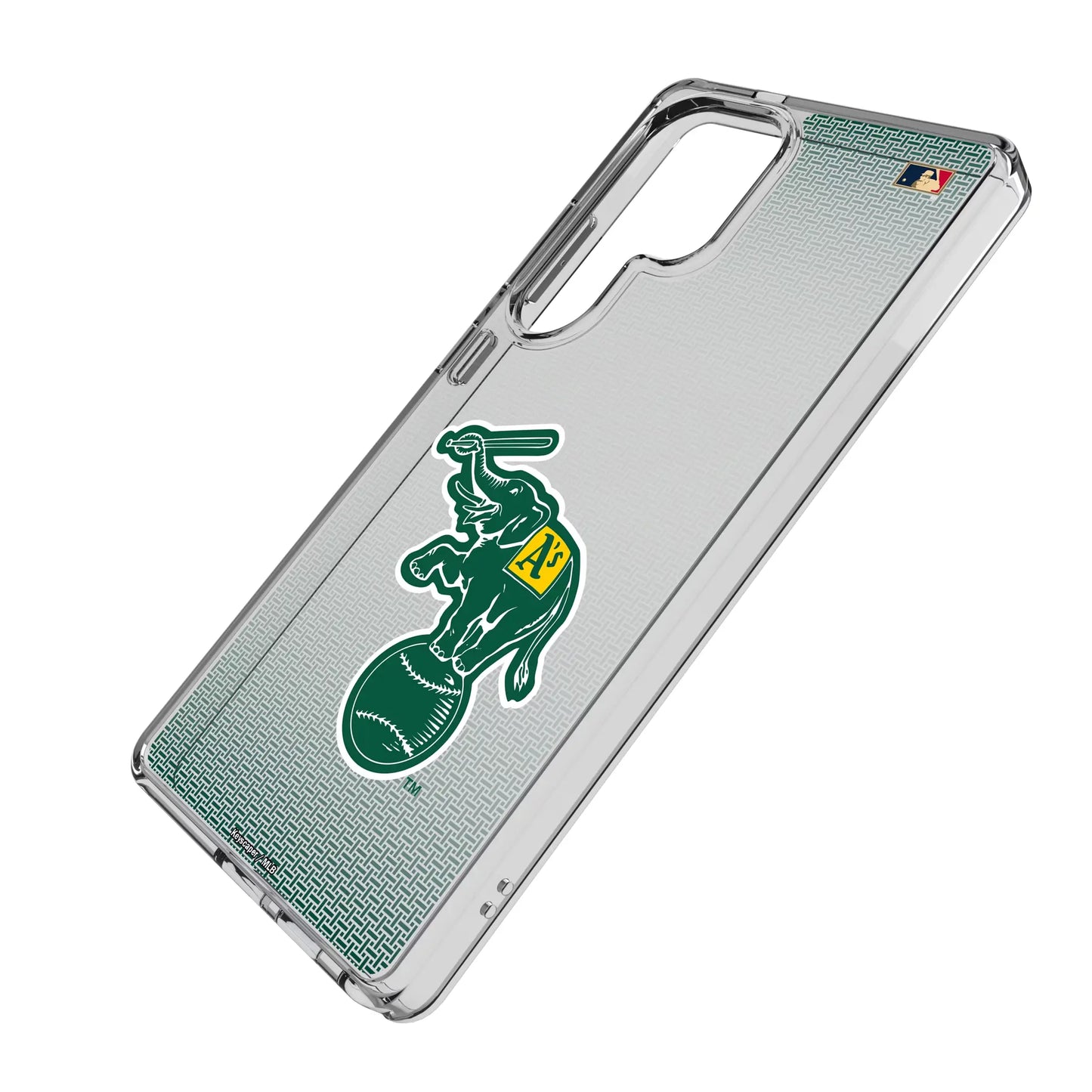 Oakland As Home 1988 - Cooperstown Collection Linen Clear Phone Case for Samsung Galaxy