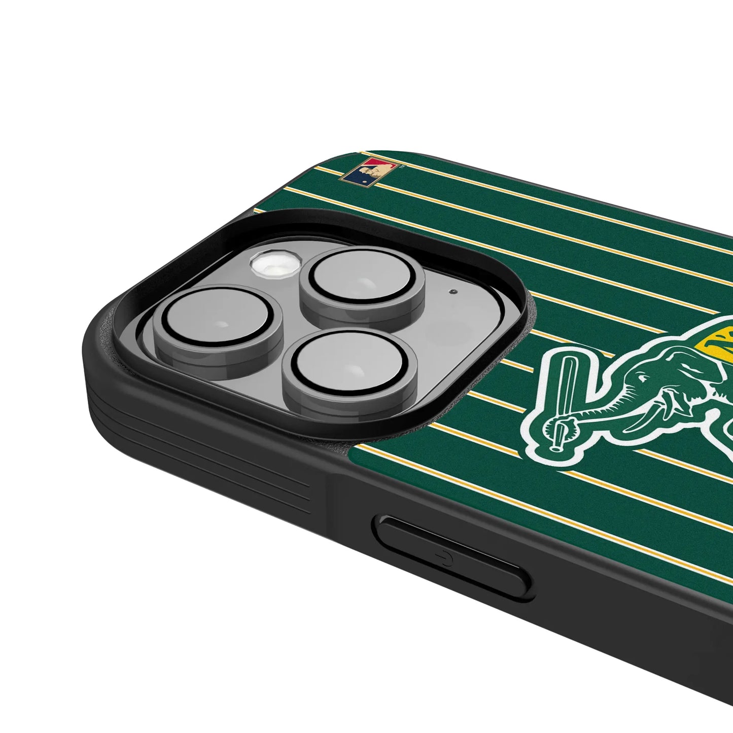 Oakland As Home 1988 - Cooperstown Collection Pinstripe Bump Phone Case for Apple iPhone