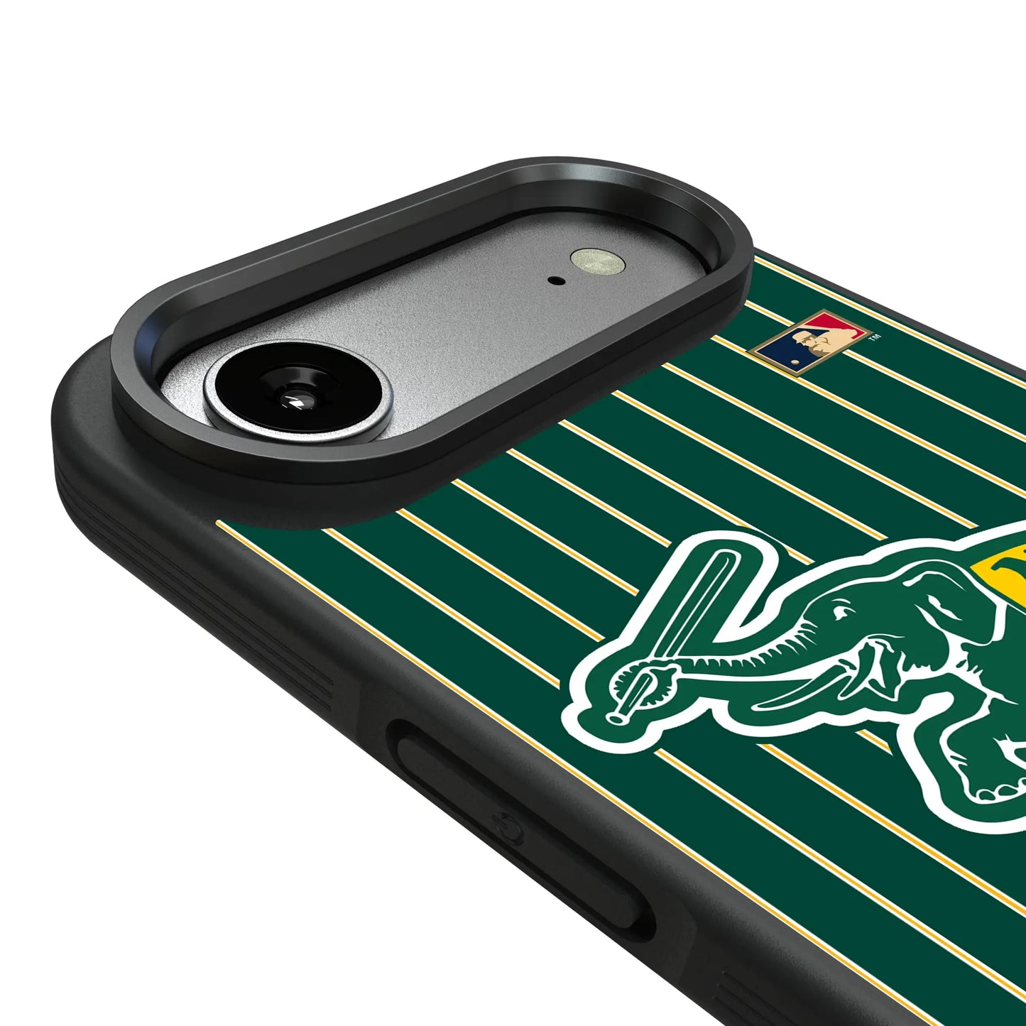 Oakland As Home 1988 - Cooperstown Collection Pinstripe Bump Phone Case for Apple iPhone