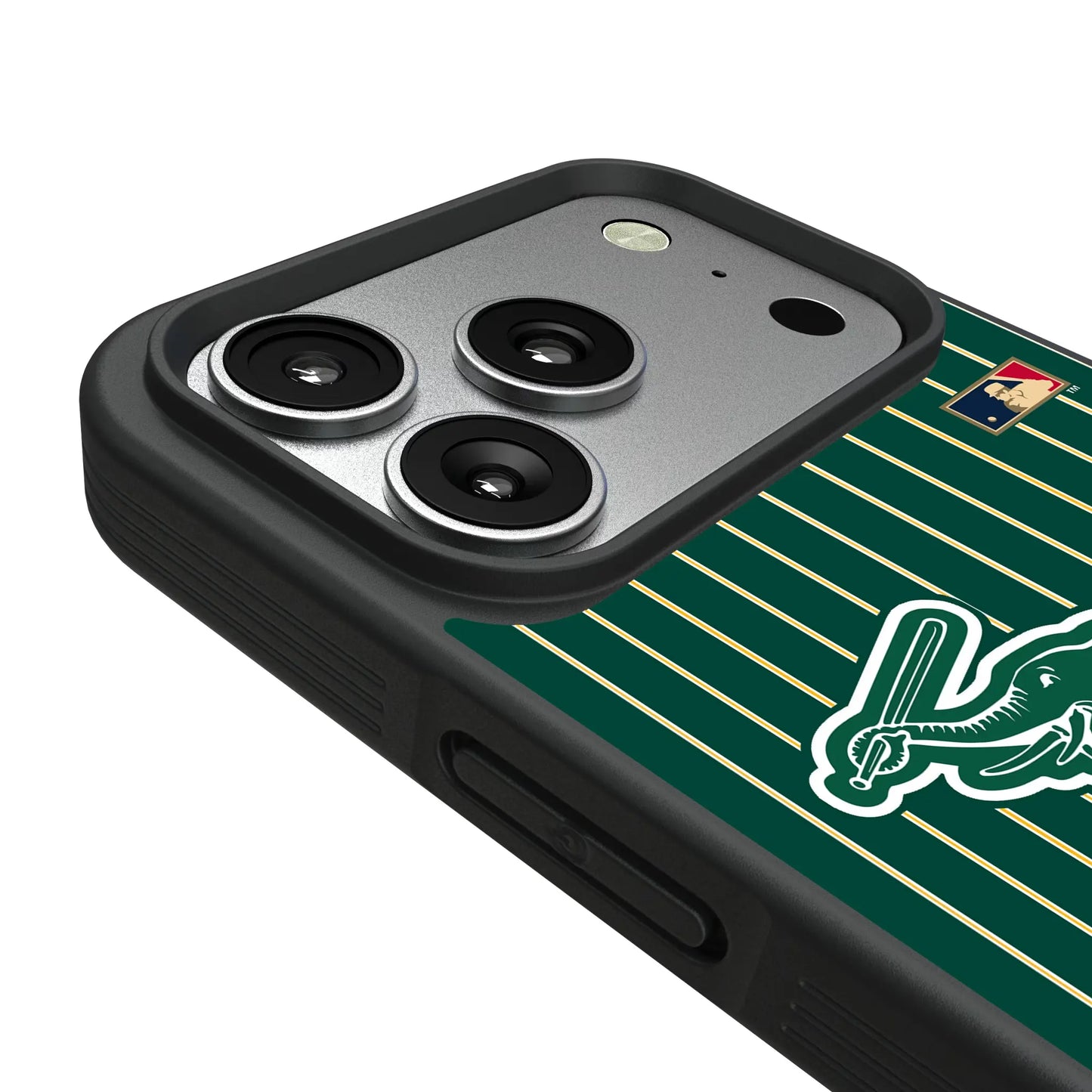 Oakland As Home 1988 - Cooperstown Collection Pinstripe Bump Phone Case for Apple iPhone