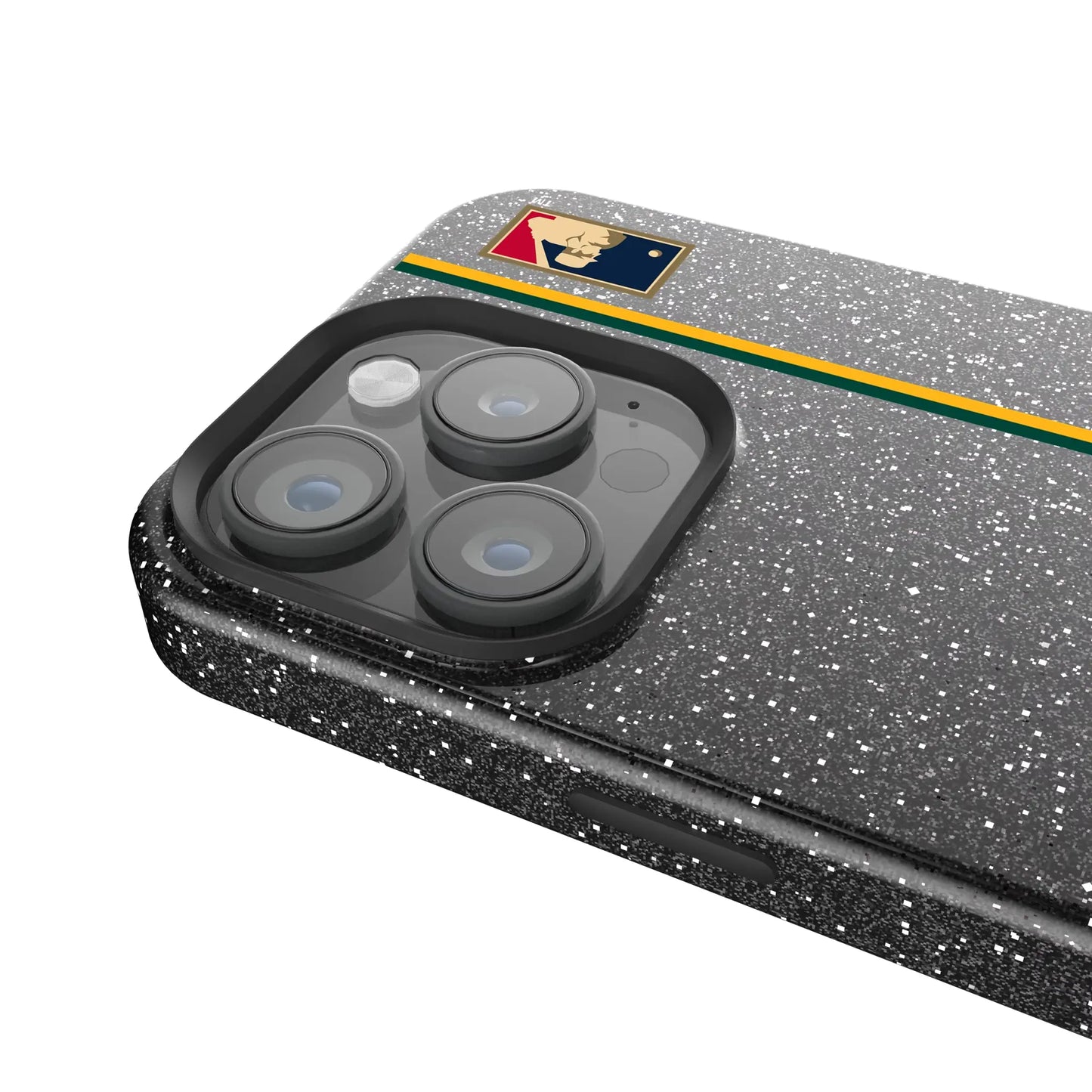 Oakland As Home 1988 - Cooperstown Collection Sidebar Black Bling Phone Case for Apple iPhone