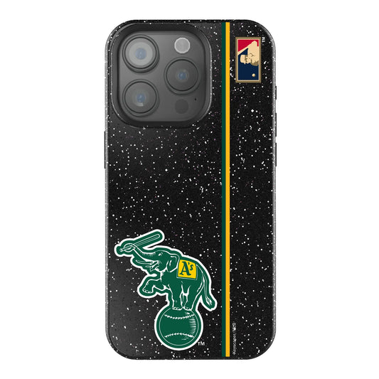 Oakland As Home 1988 - Cooperstown Collection Sidebar Black Bling Phone Case for Apple iPhone