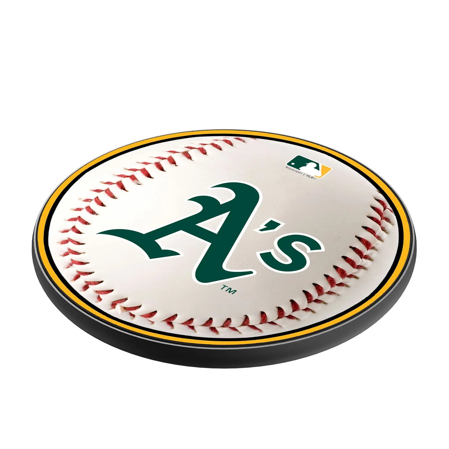 Oakland Athletics Baseball 15-Watt Wireless Charger