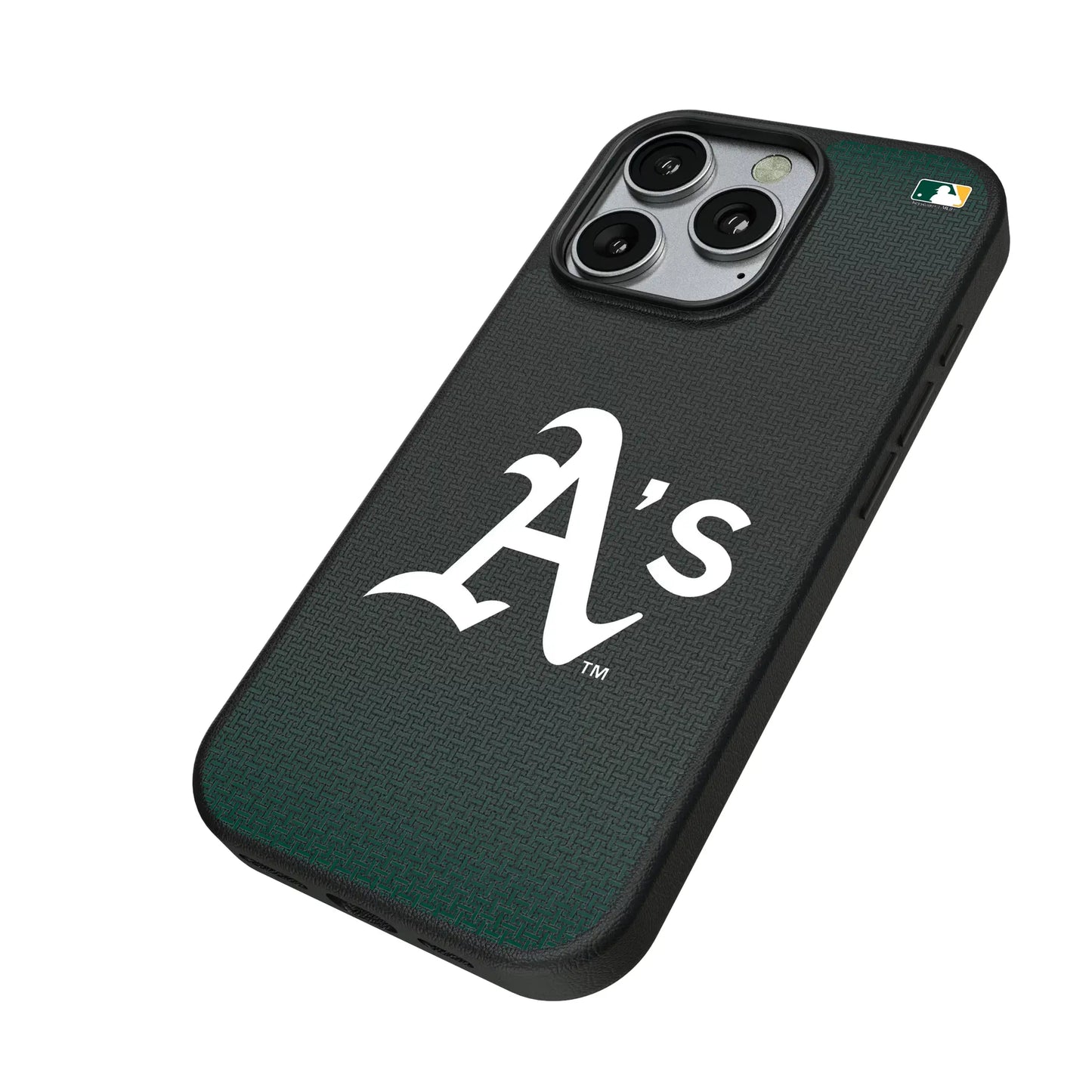 Oakland Athletics Linen MagSafe Compatible Phone Case for Apple iPhone