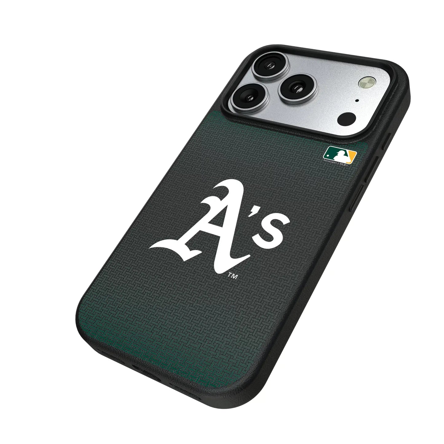 Oakland Athletics Linen MagSafe Compatible Phone Case for Apple iPhone