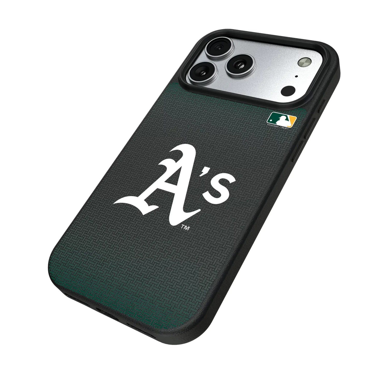 Oakland Athletics Linen MagSafe Compatible Phone Case for Apple iPhone