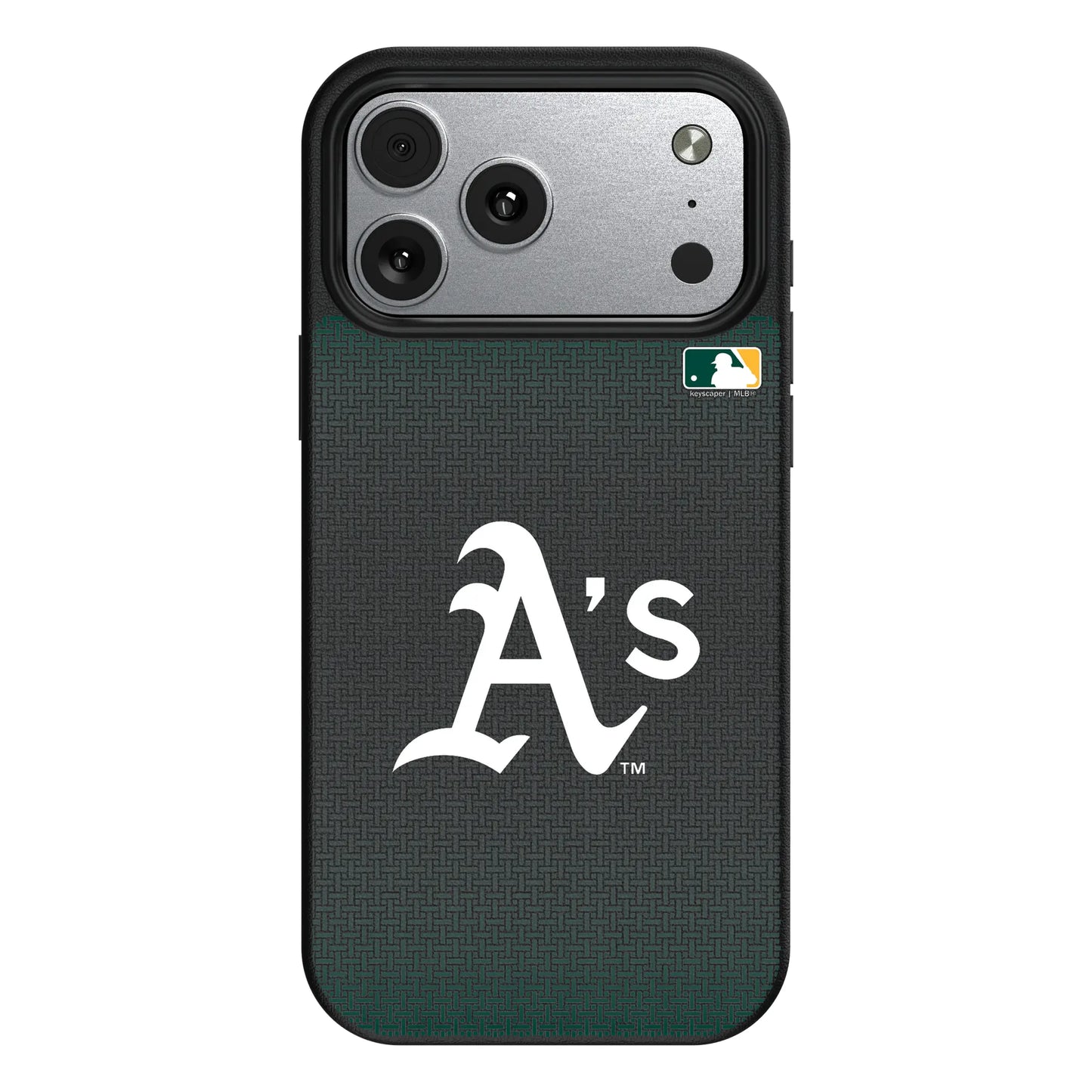 Oakland Athletics Linen MagSafe Compatible Phone Case for Apple iPhone