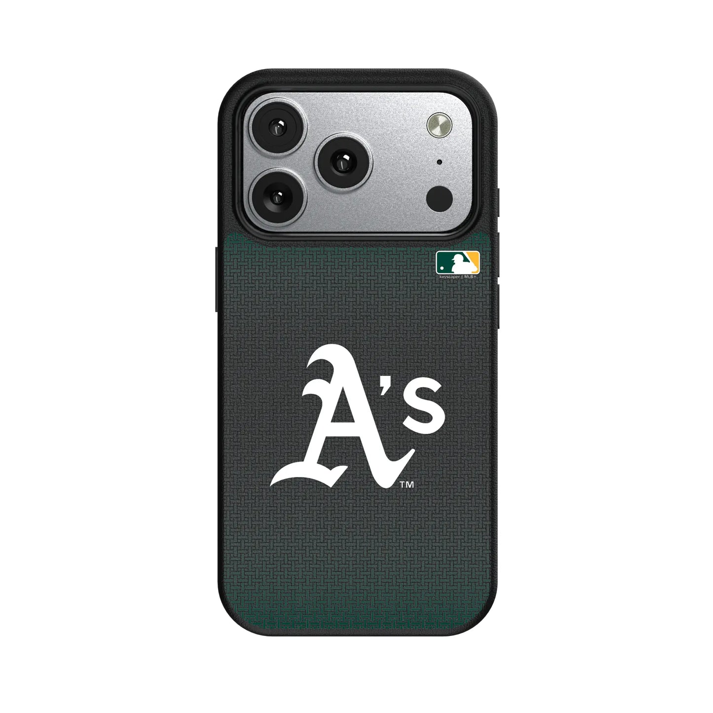 Oakland Athletics Linen MagSafe Compatible Phone Case for Apple iPhone