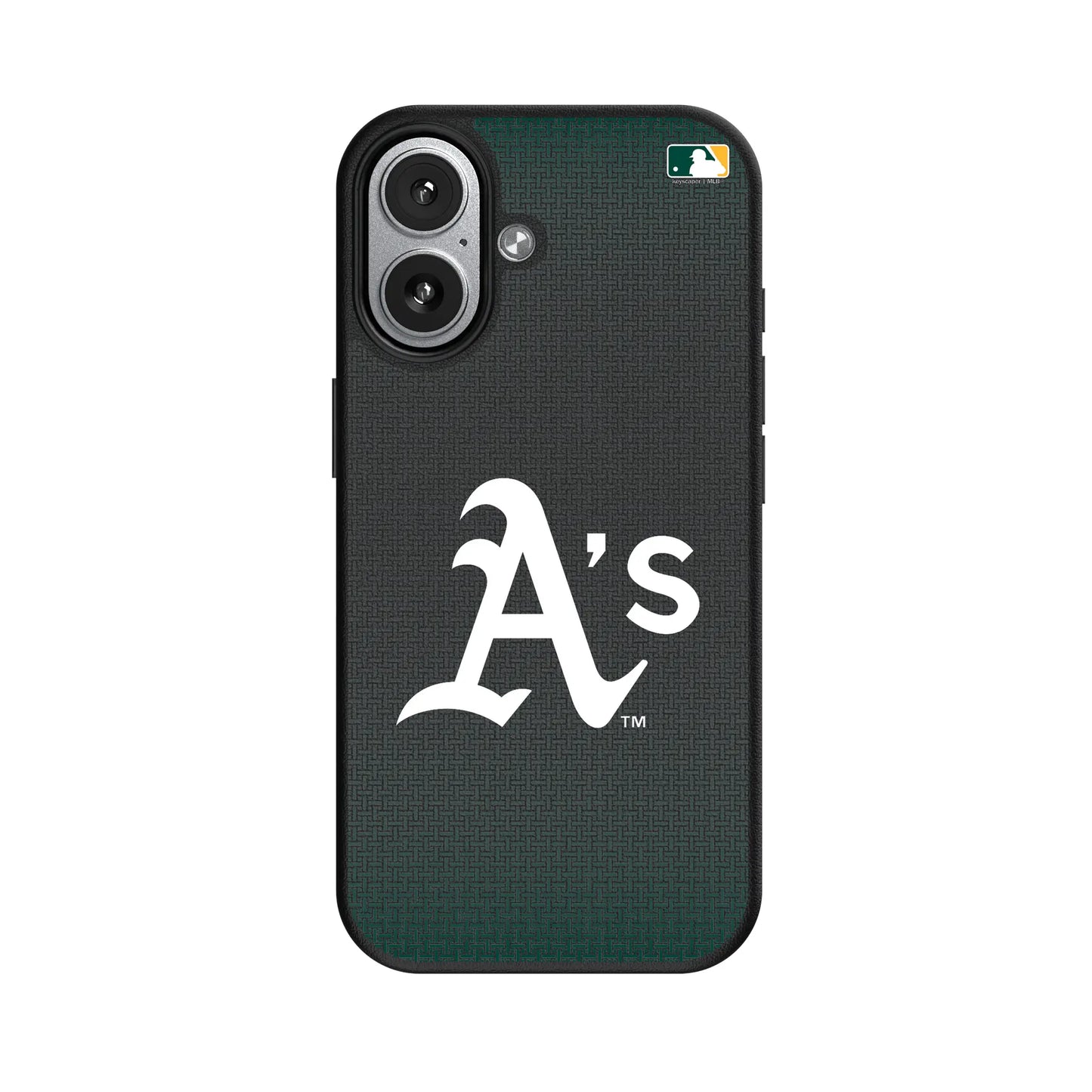 Oakland Athletics Linen MagSafe Compatible Phone Case for Apple iPhone