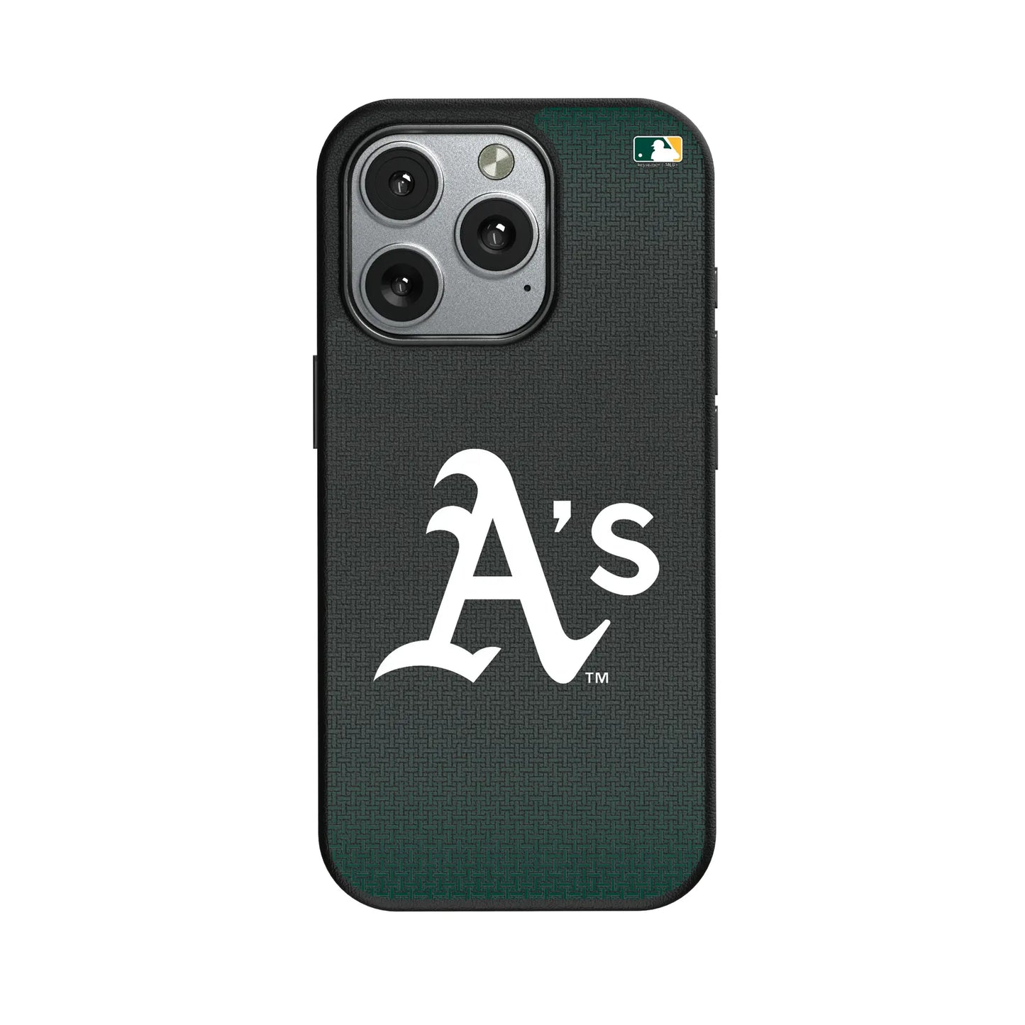 Oakland Athletics Linen MagSafe Compatible Phone Case for Apple iPhone