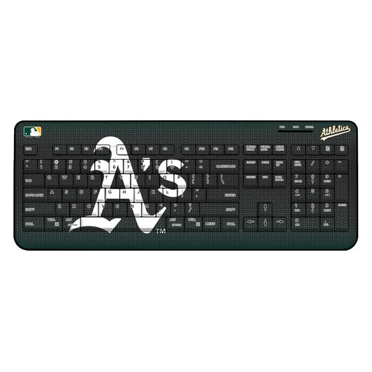 Oakland Athletics Linen Wireless USB Keyboard
