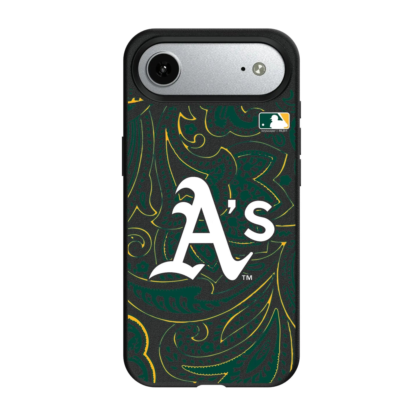 Oakland Athletics Paisley MagSafe Compatible Phone Case for Apple iPhone