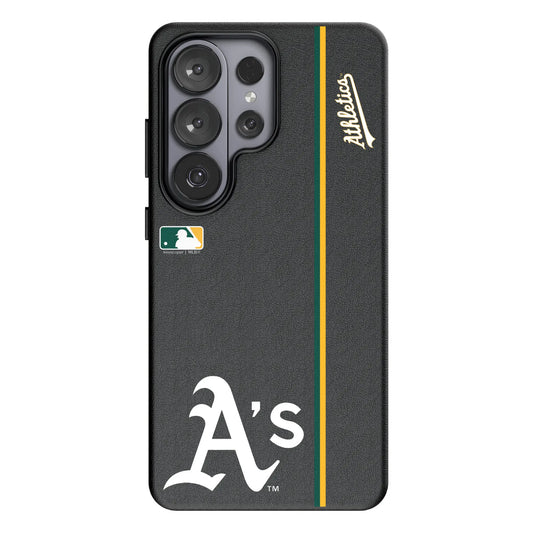 Oakland Athletics Sidebar MagSafe Compatible Phone Case for Samsung Galaxy
