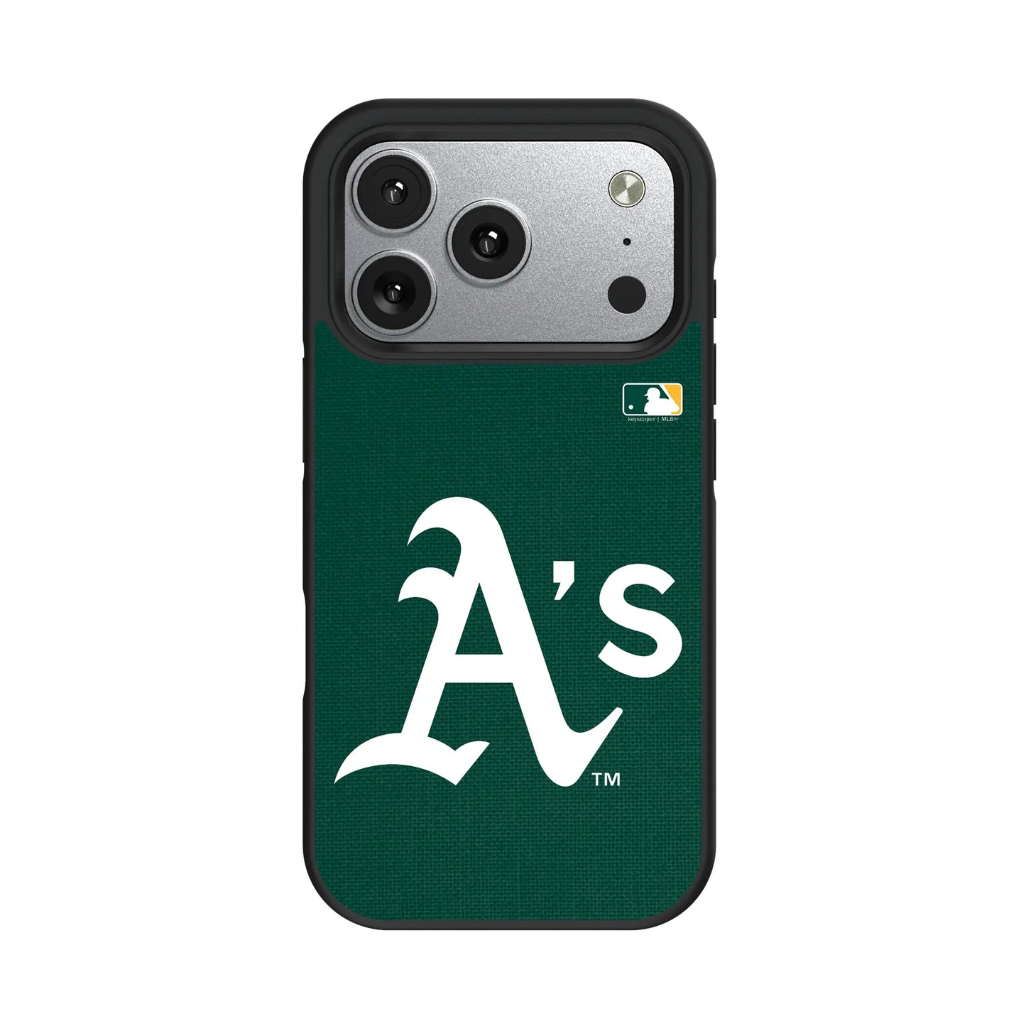 Oakland Athletics Solid Bump Phone Case for Apple iPhone
