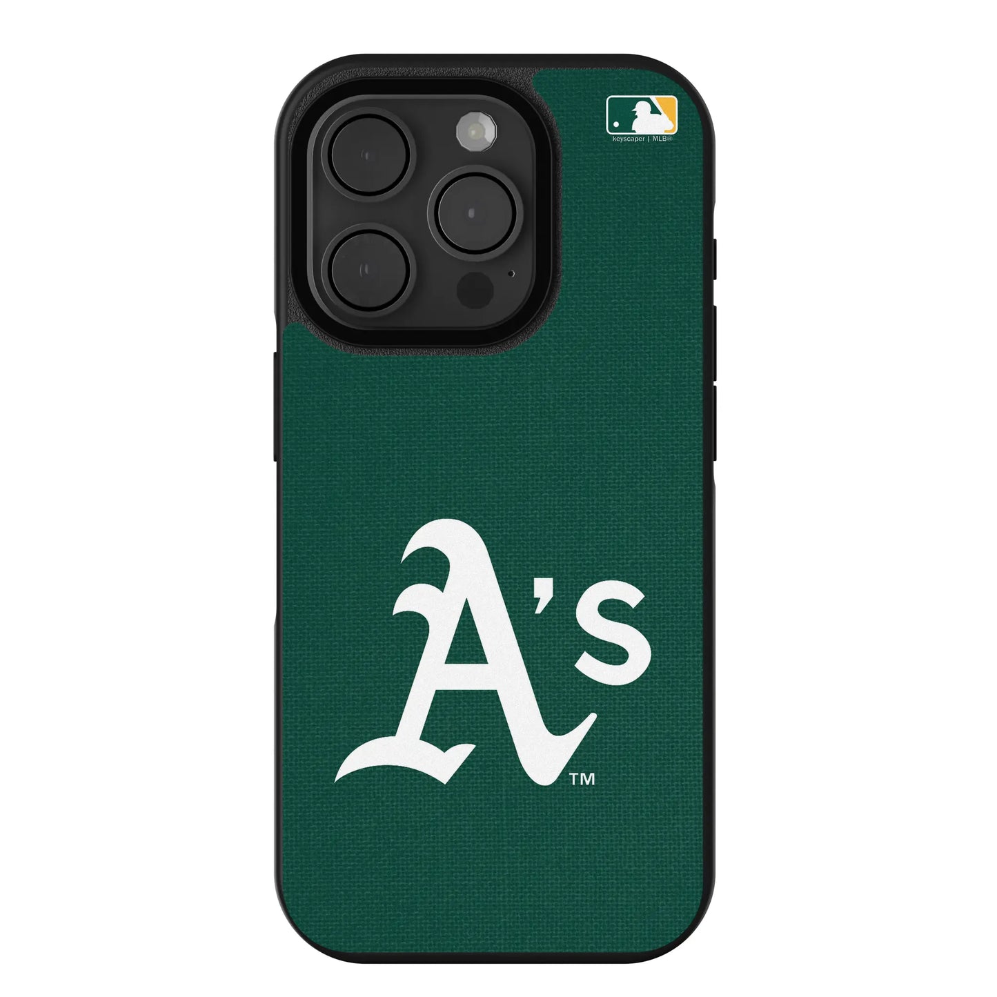 Oakland Athletics Solid Bump Phone Case for Apple iPhone