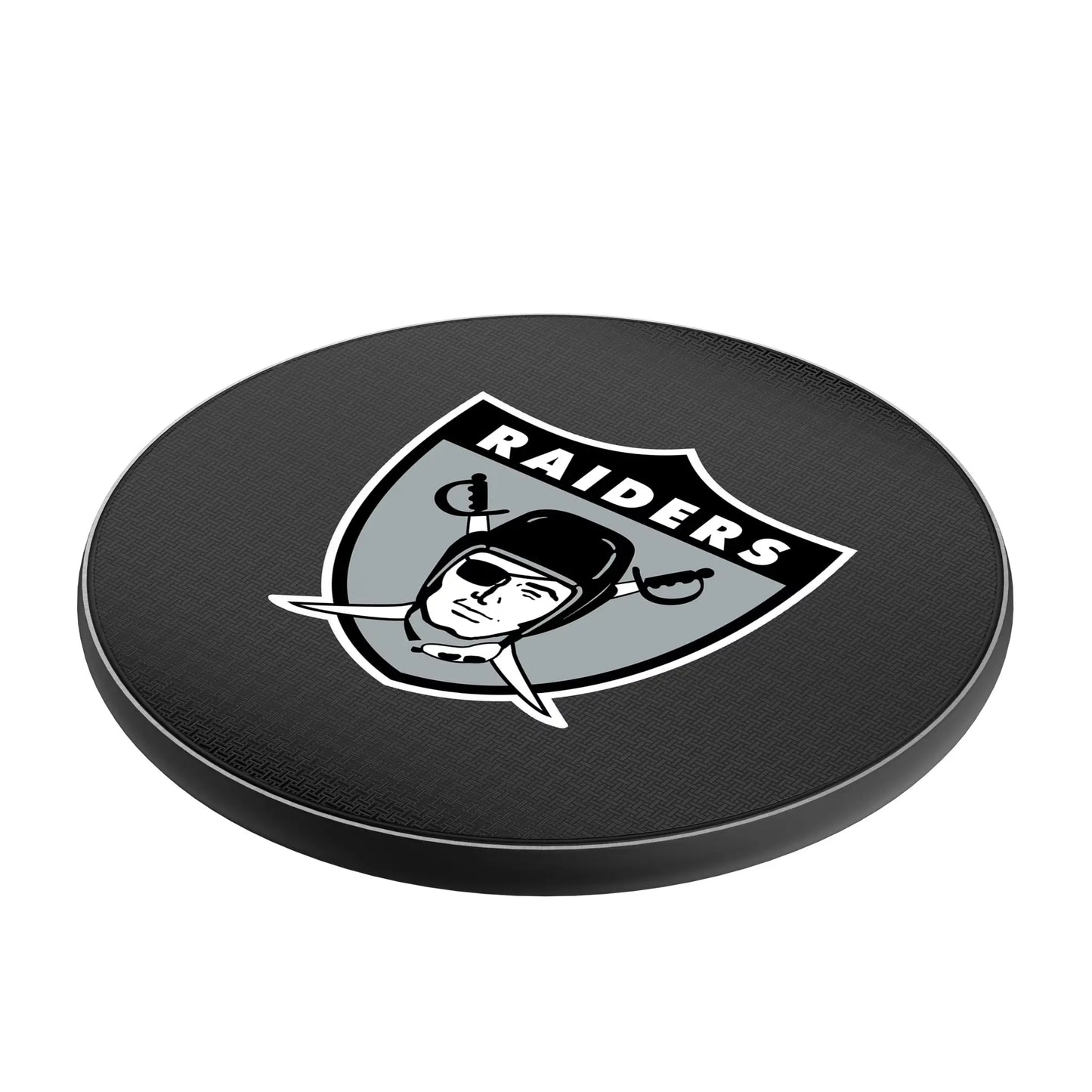 Oakland Raiders 1963 Historic Collection Linen 15-Watt Wireless Charger