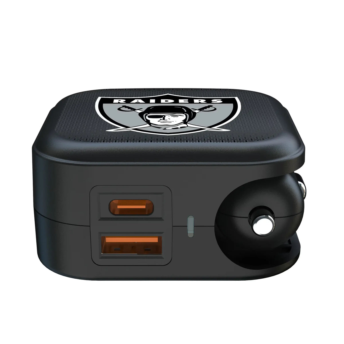 Oakland Raiders 1963 Historic Collection Linen 2 in 1 USB A/C Charger