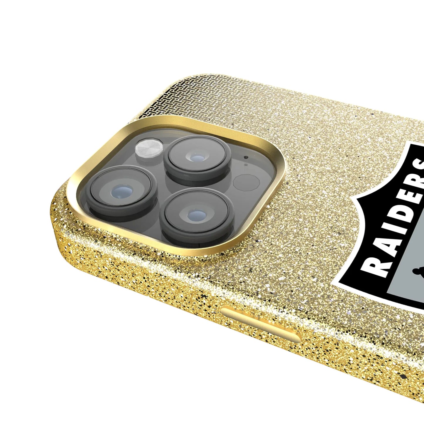 Oakland Raiders 1963 Historic Collection Linen Bling Phone Case for Apple iPhone