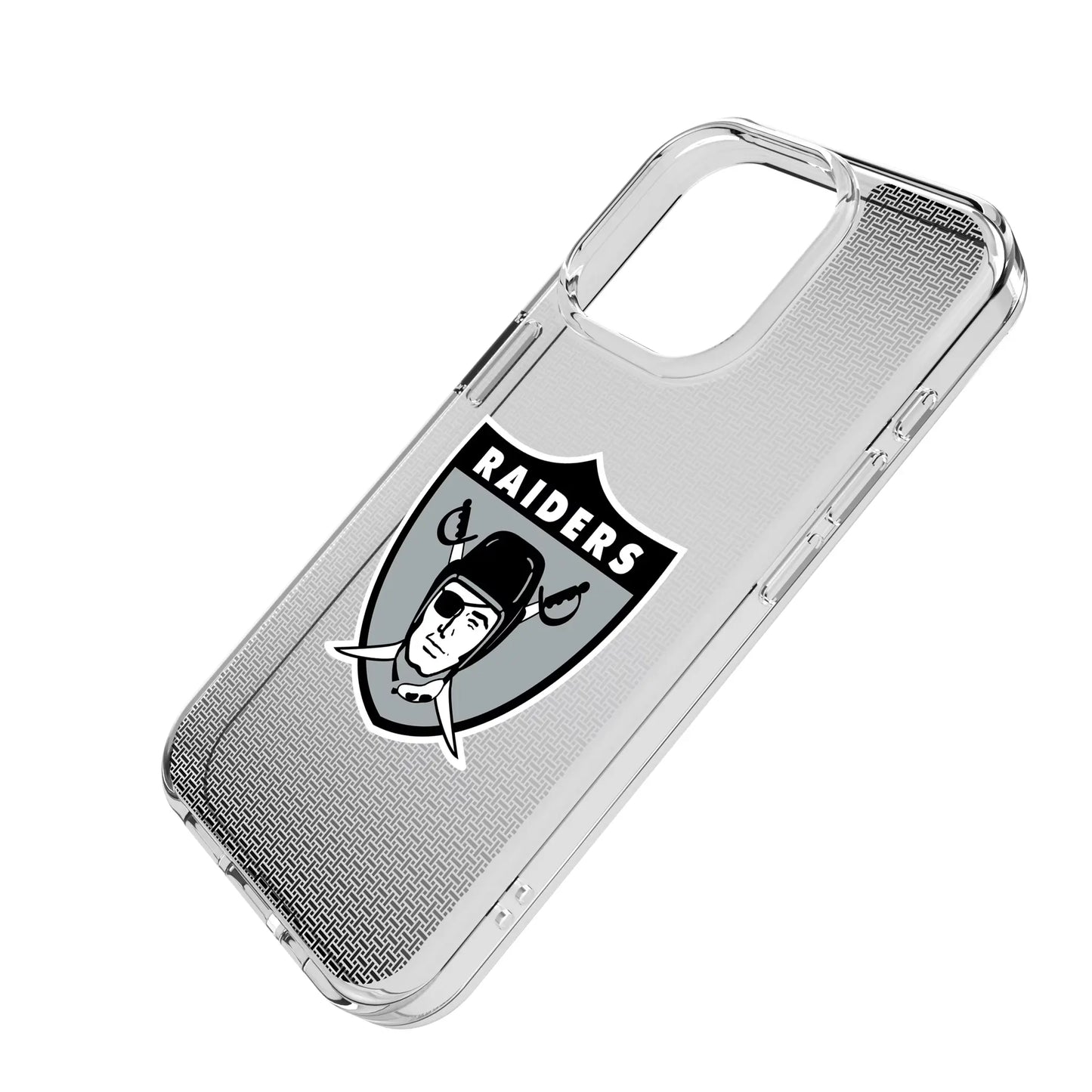 Oakland Raiders 1963 Historic Collection Linen Clear Phone Case for Apple iPhone