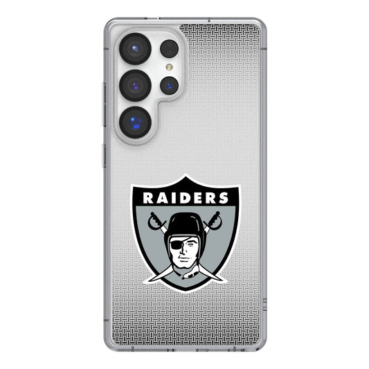 Oakland Raiders 1963 Historic Collection Linen Clear Phone Case for Samsung Galaxy